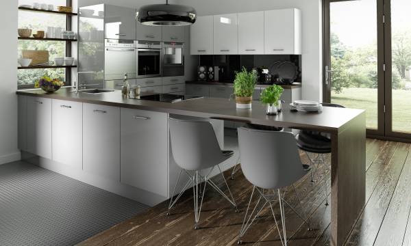 Technica Gloss Grey And White