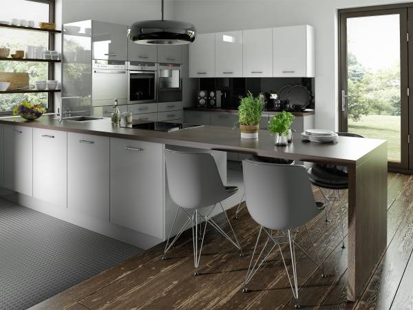 Technica Gloss Grey And White