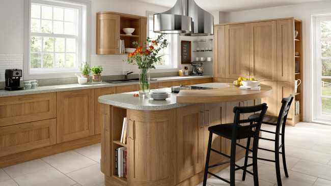 Lissa Oak Wood Shaker