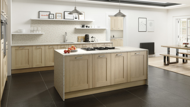 Sand Oak Wood Shaker