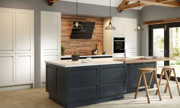 Savoy Painted Limestone Anthracite