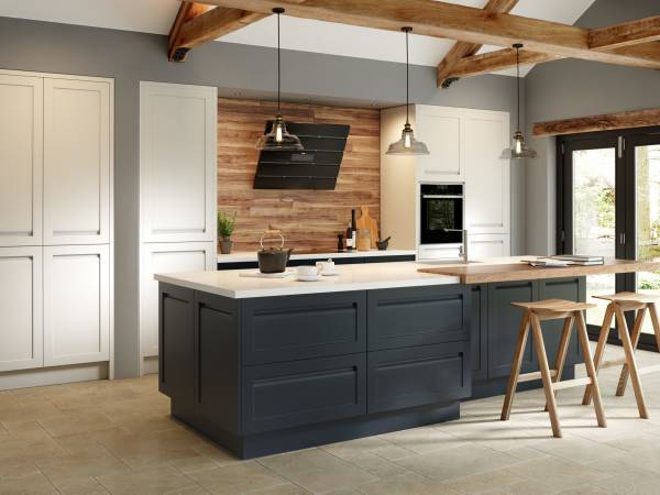 Savoy Painted Limestone Anthracite