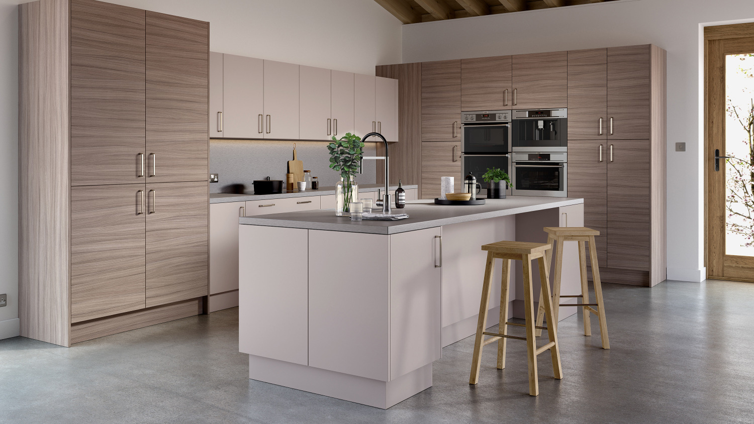 Contemporary Vogue Cashmere And Driftwood