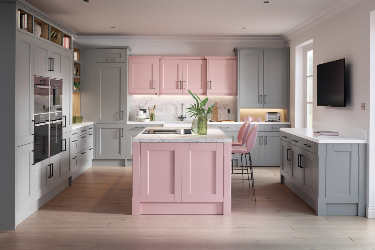 Minster Painted Blush Slate