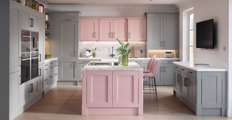 Minster Painted Blush Slate
