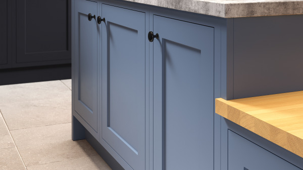 Harmony Painted Sky Blue And Indigo Blue Cameo