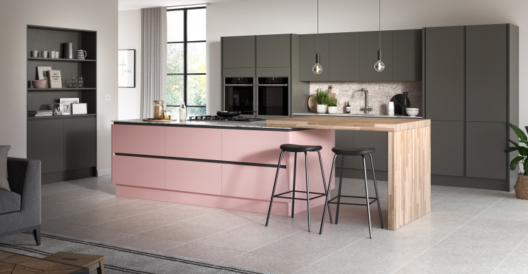 Oblique Painted Blush Graphite