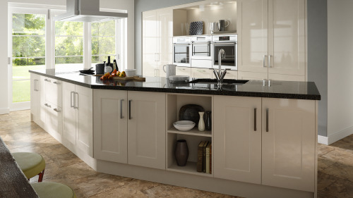 Gloss Stone Shaker Sheraton Shaker Kitchens Omega Plc