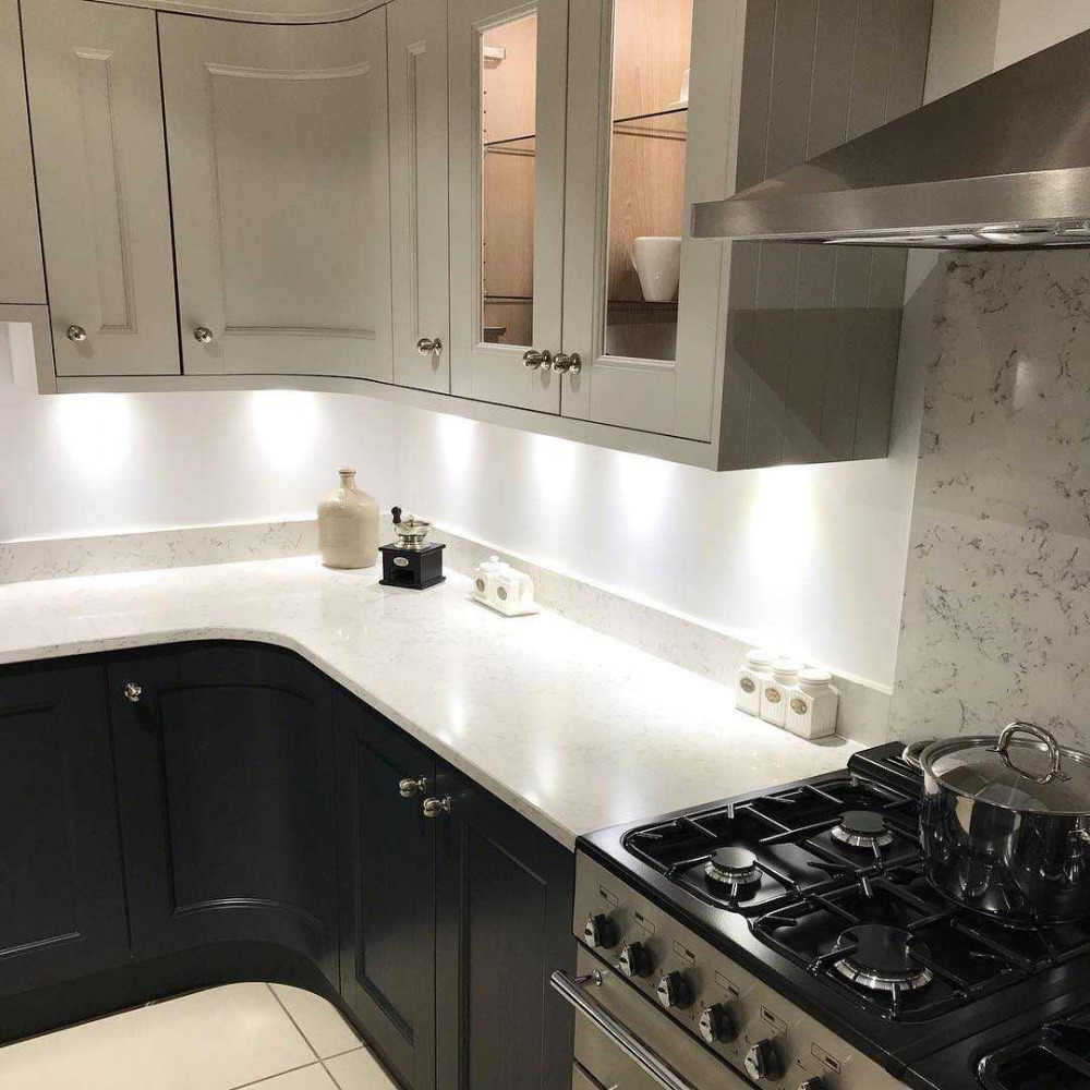 L Shaped Kitchens Lighting