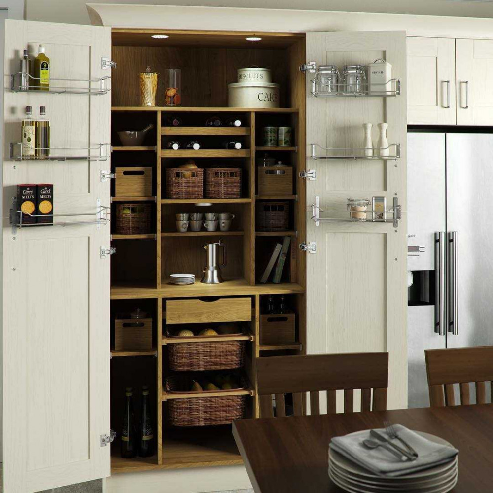 U Shaped Kitchen Designs Brown Wooden u shaped kitchens tower unit