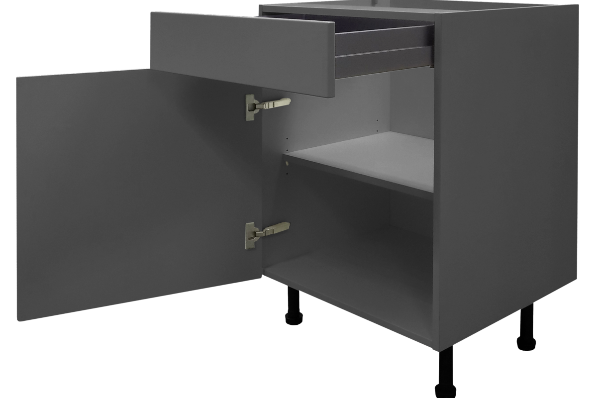 Rigid Cabinet Graphite Open
