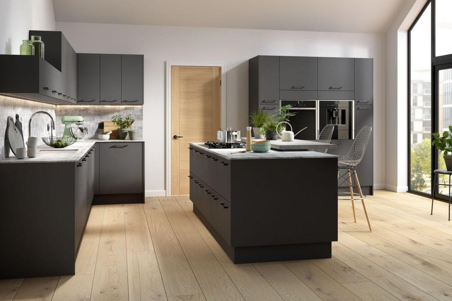 Kitchen Colour Ideas Monochrome