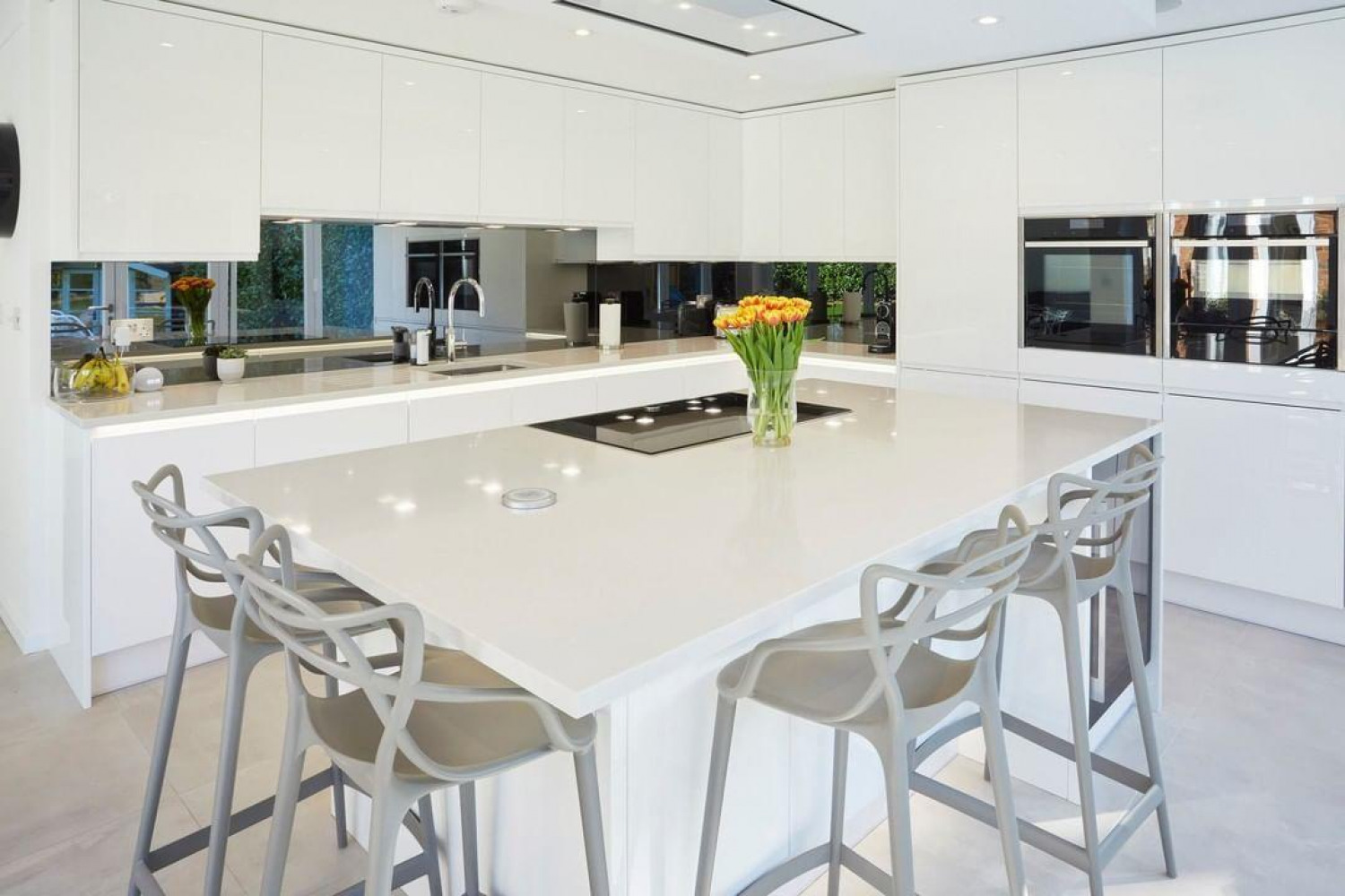 White Kitchen Cabinet Ideas All White