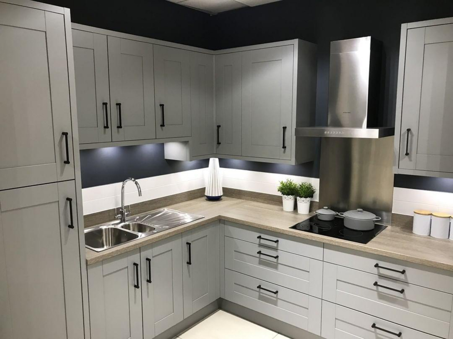 Solid Wood Worktops Modern Kitchen