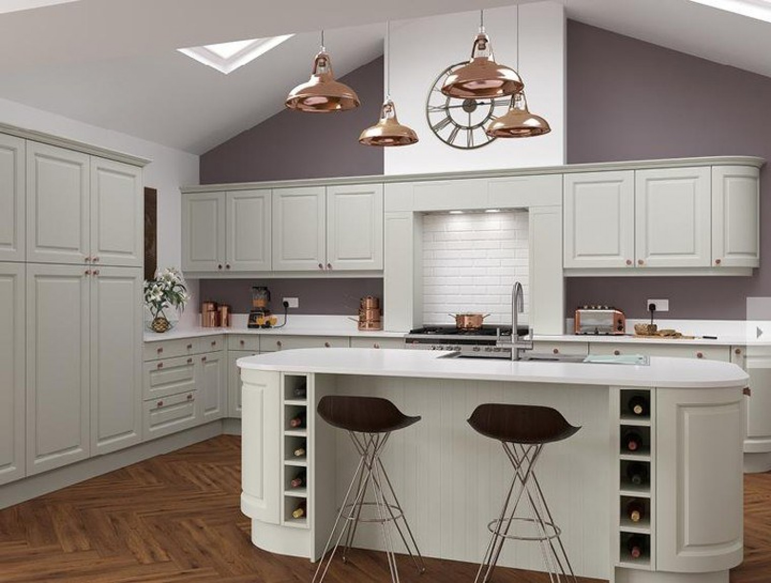 Cream Kitchen Ideas Brass Accents
