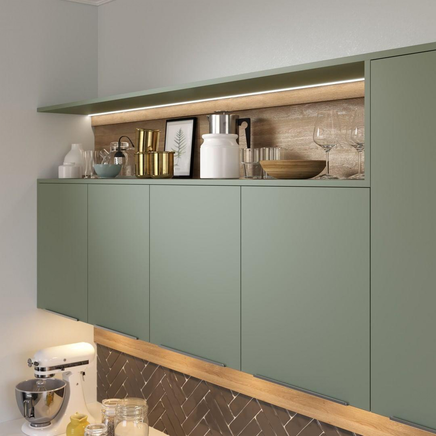Kitchen Cabinets High Shelves