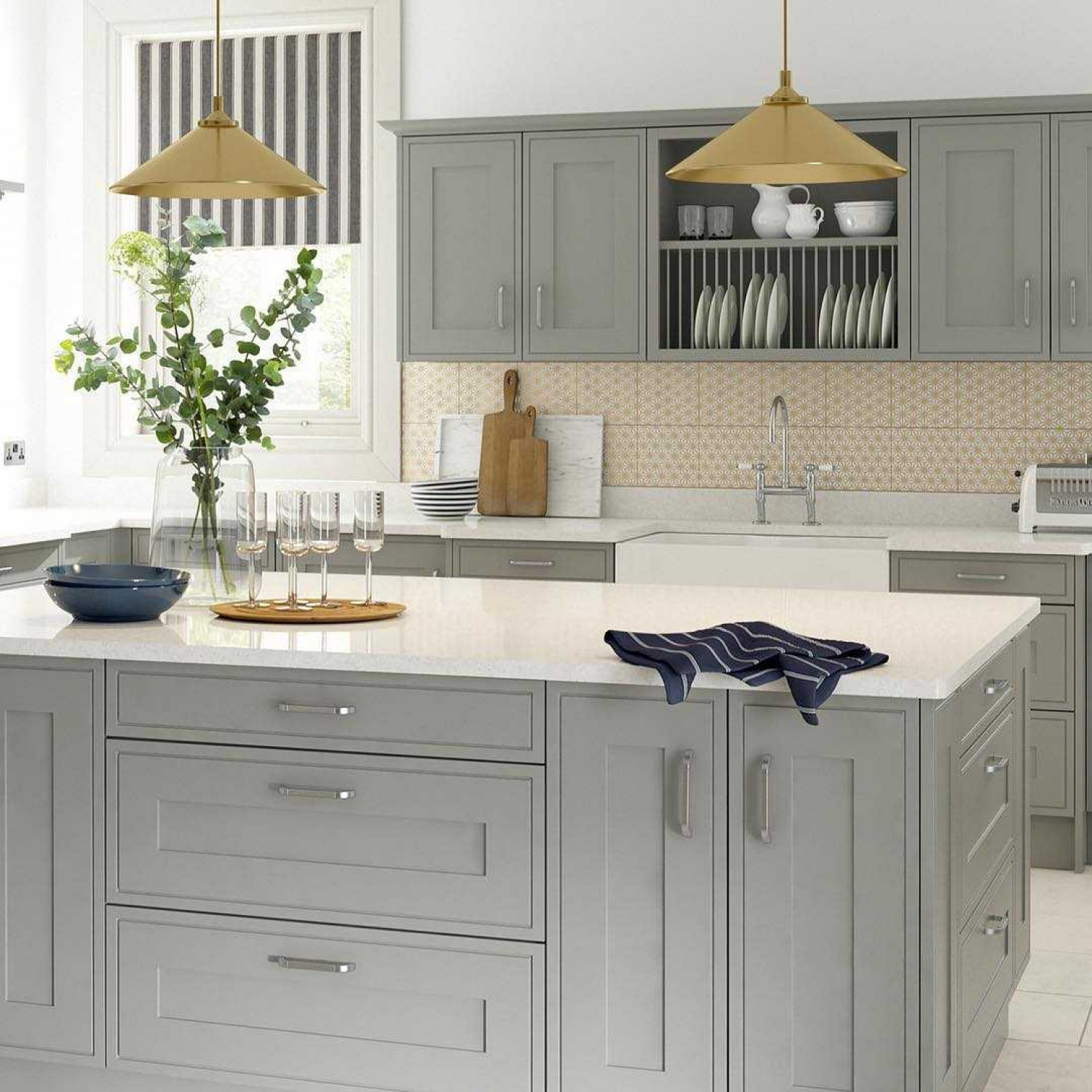 Kitchen Cabinets Plate Racks