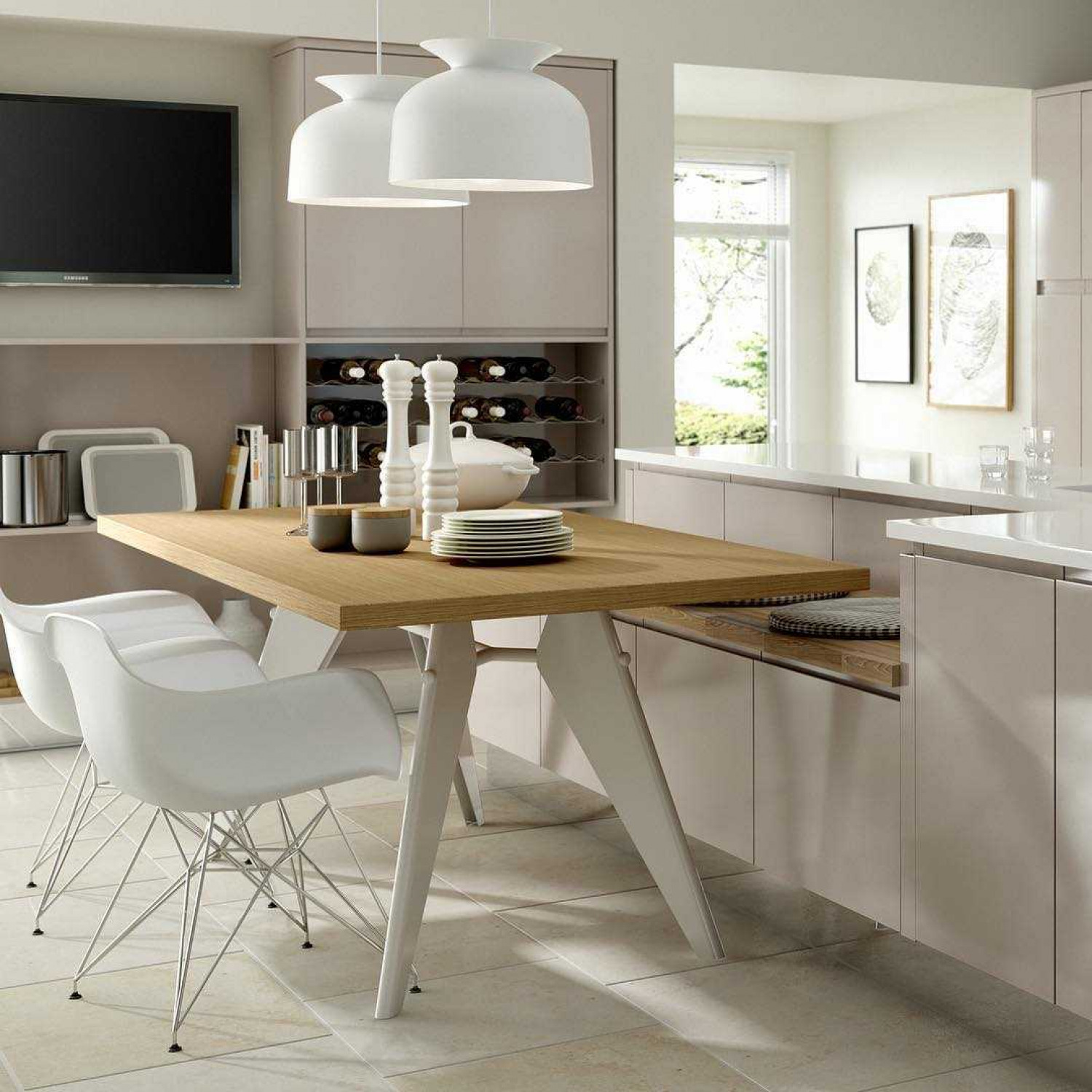 Kitchen Cabinets Zonal Storage