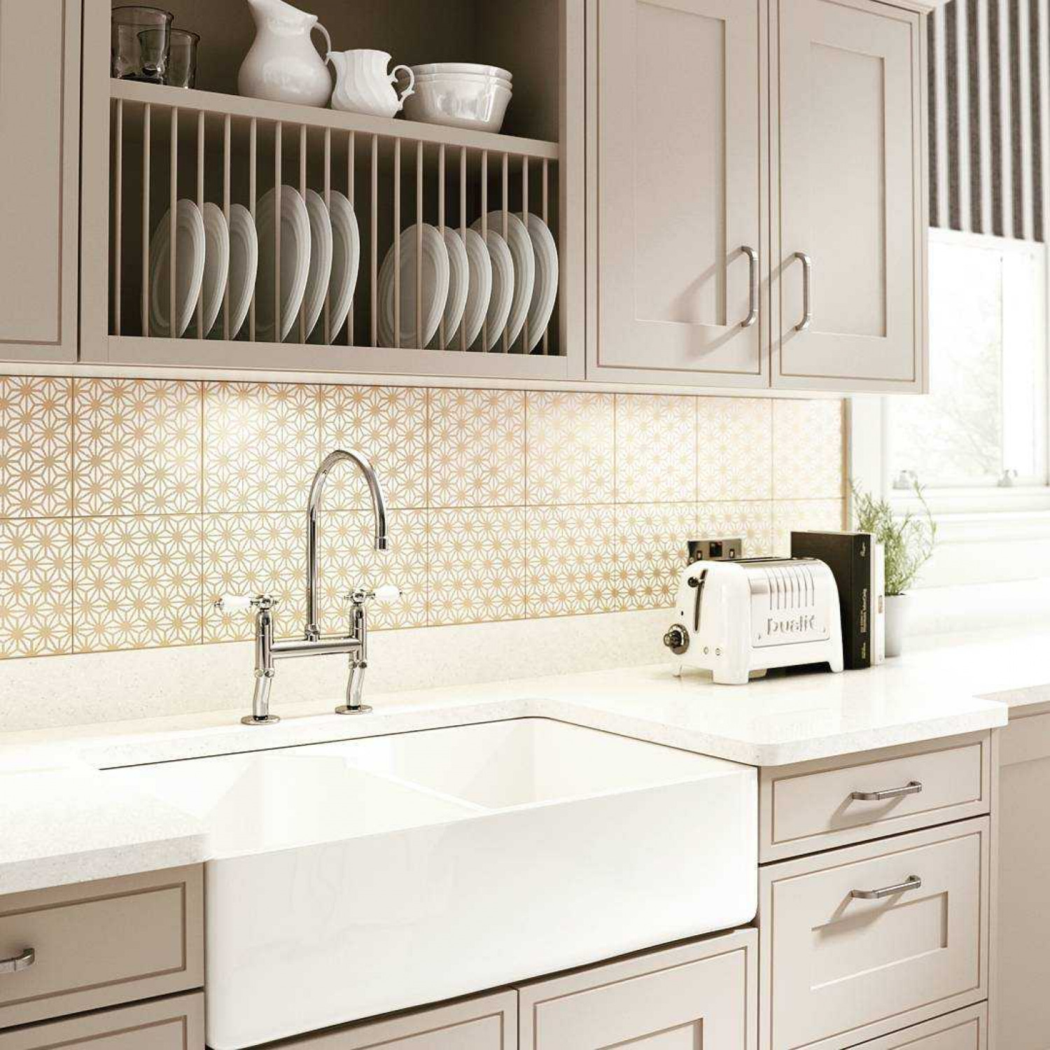 Kitchen Shelving Over Counter