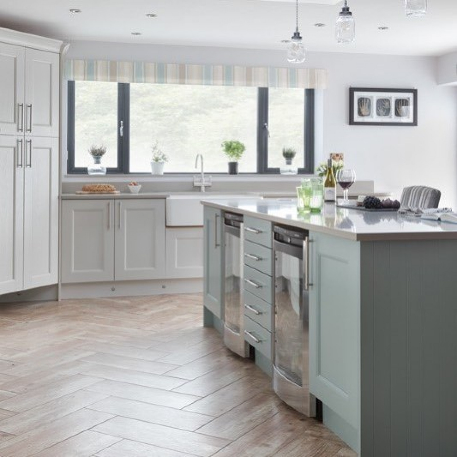 Simple Kitchen Design Flooring