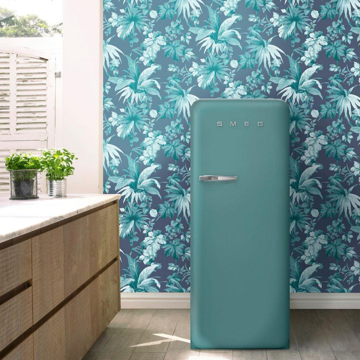 Teal Kitchen Ideas Teal Fridge