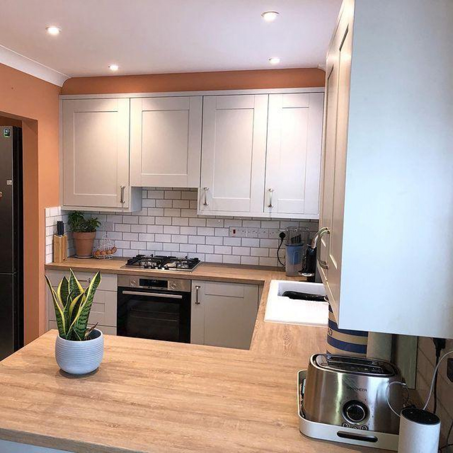 White Kitchen Wooden Worktops Why Choose Wood