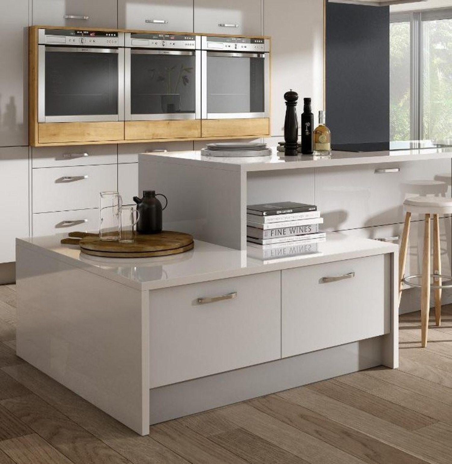 White Kitchen Worktop Ideas All White Kitchen