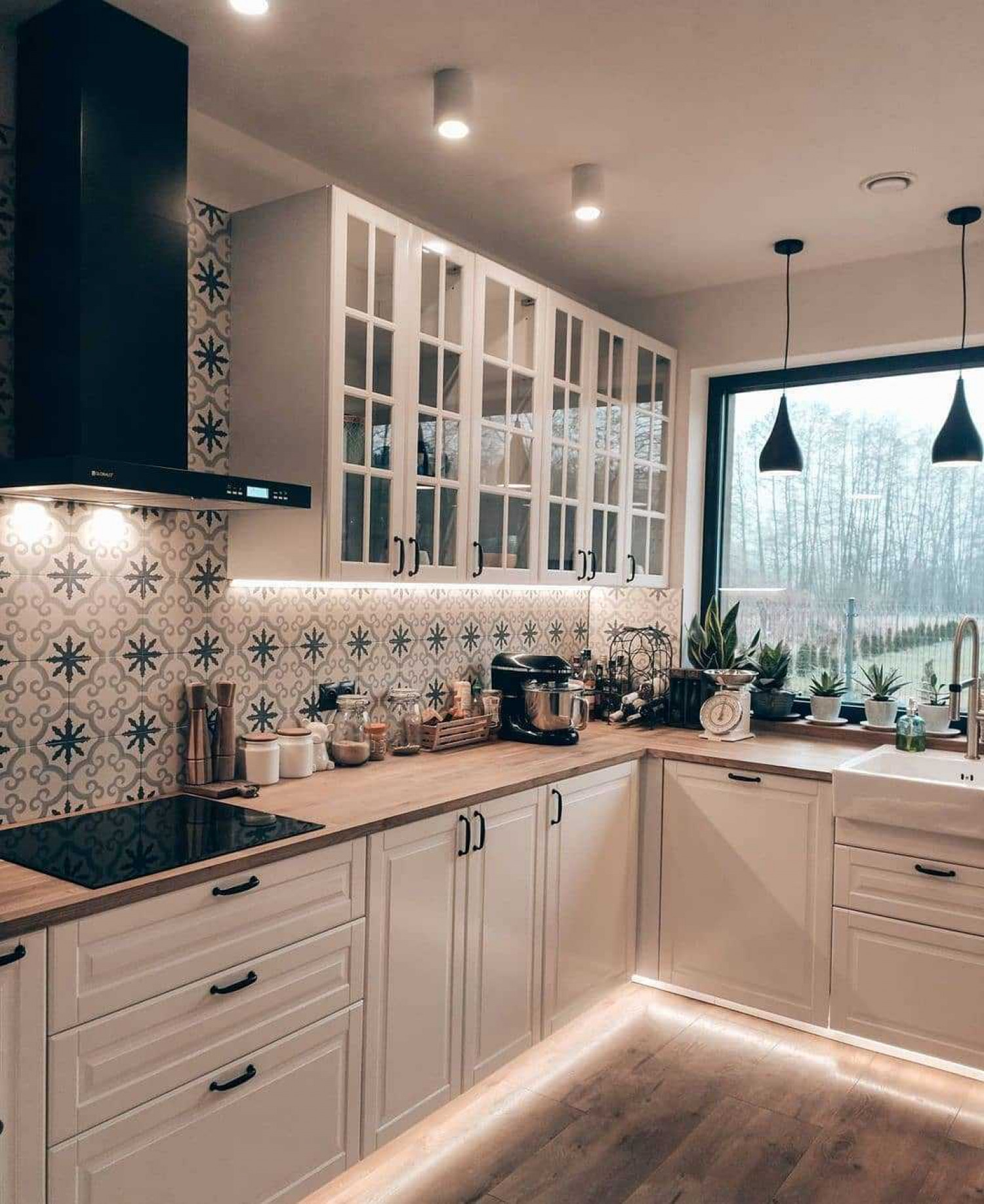 Teal Kitchen Ideas Teal Tile Backsplash