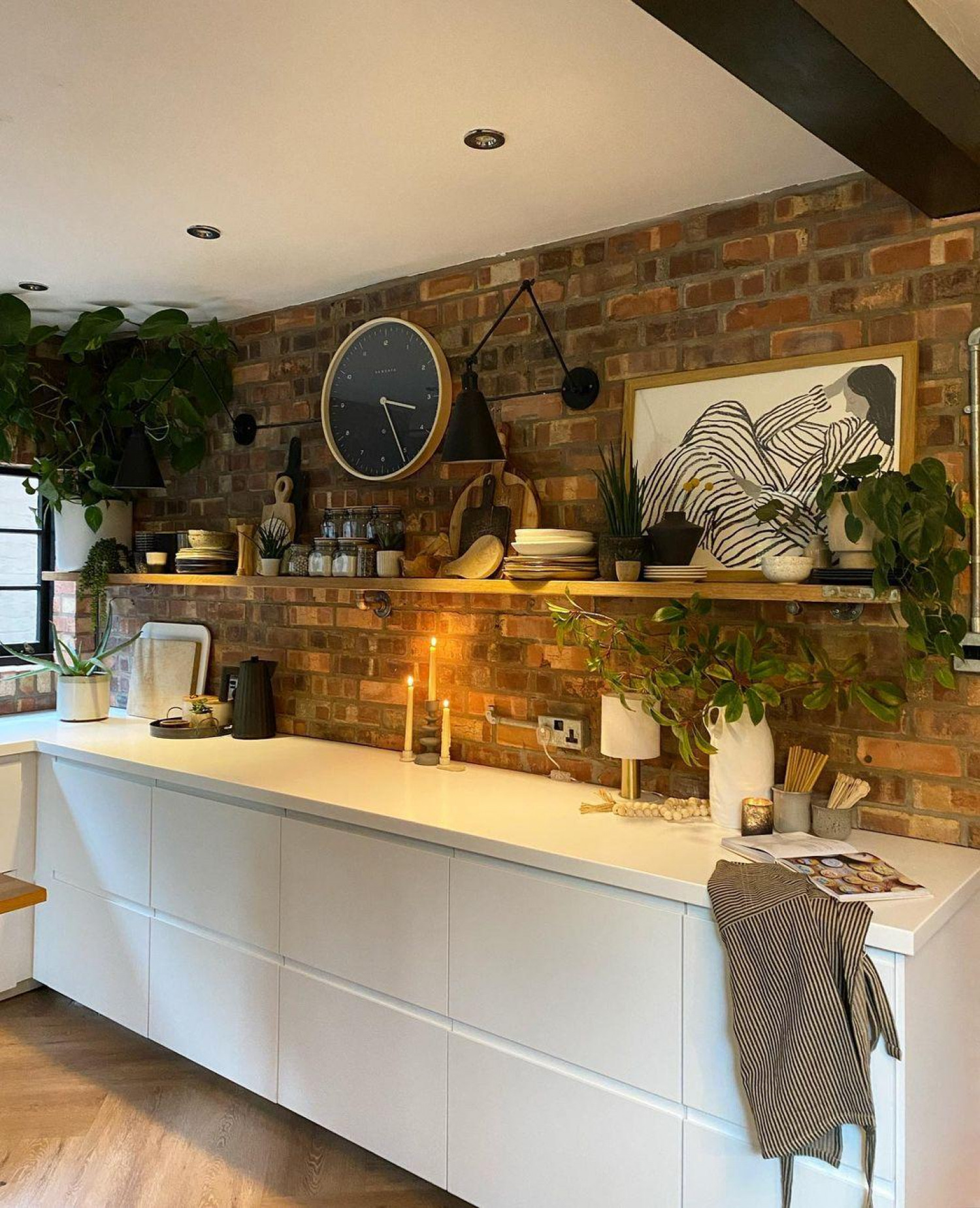 Industrial Kitchen Ideas Exposed Brick