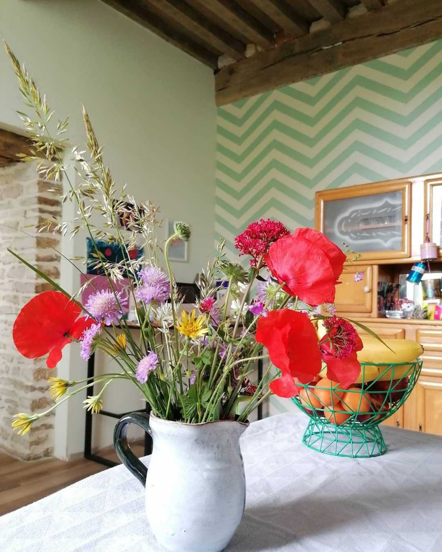 Kitchen Wallpaper Ideas Green Kitchen Wallpaper