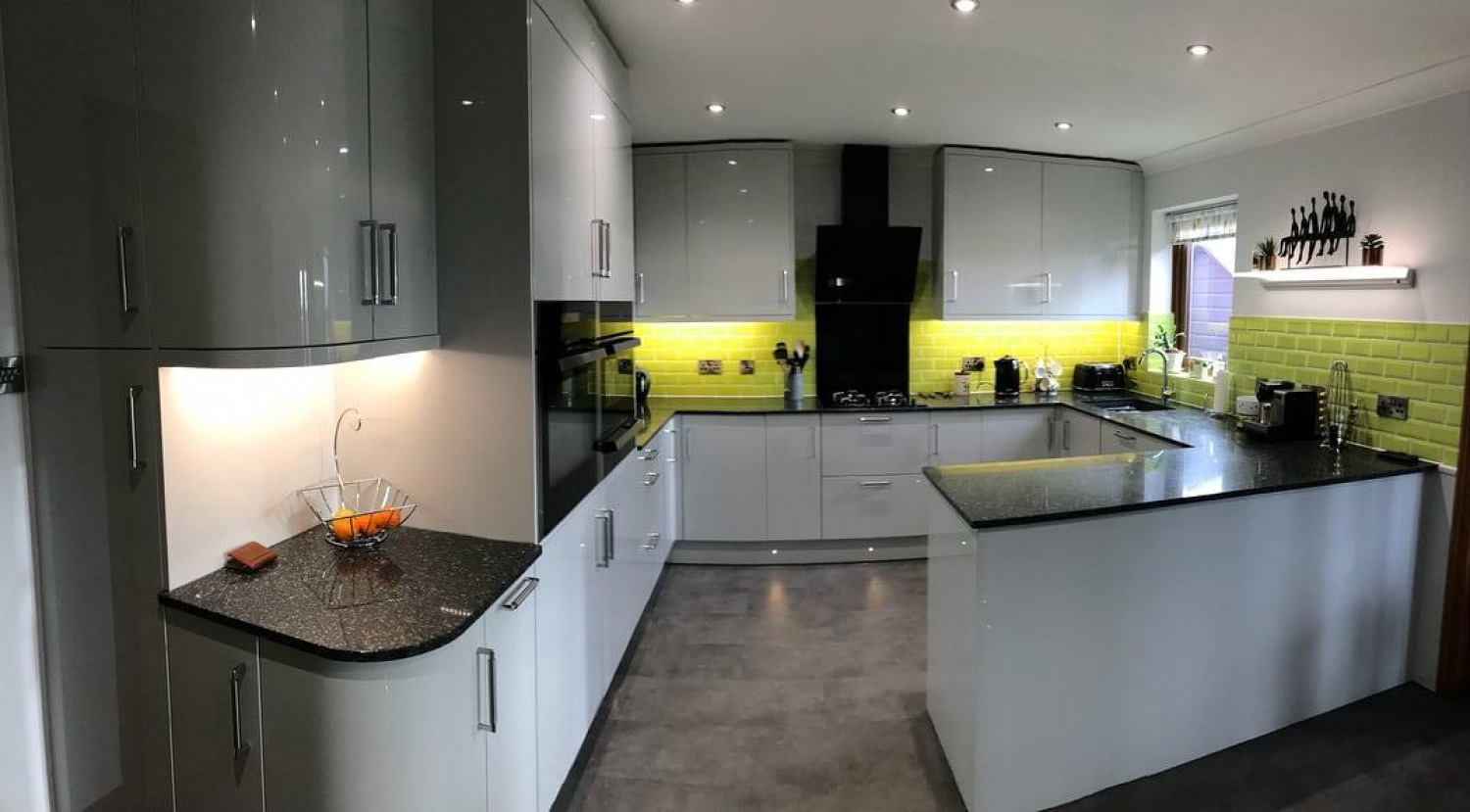 G Shaped Kitchen Led Lights