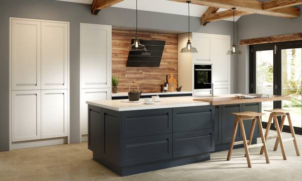 Savoy Painted Limestone Anthracite