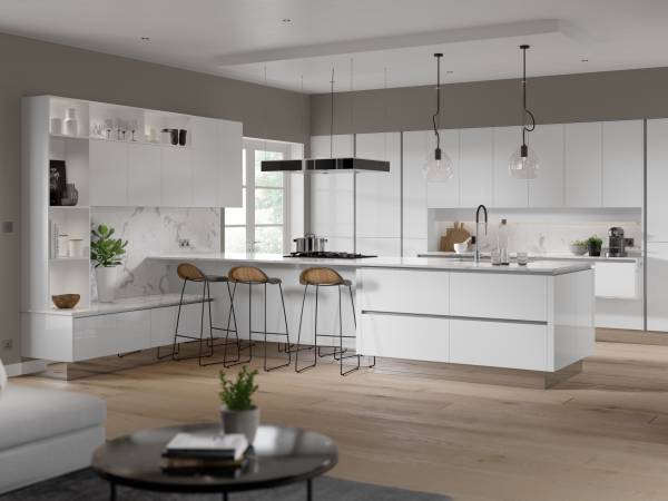 Oblique Gloss White