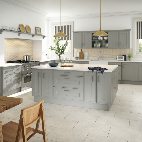 Edwardian Painted Light Grey