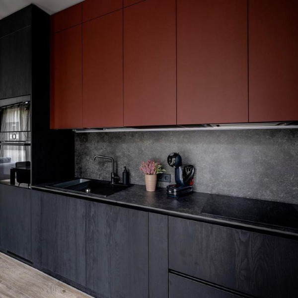 Black And Red Kitchen Ideas