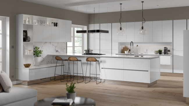 Oblique Gloss White